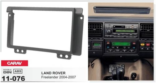 Carav 11-076 2din car radio dash kit panel for land rover freelander 2004-2007