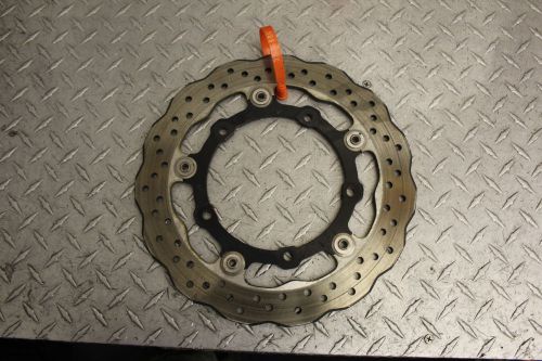 2015 yamaha fz07 fz-07 front left brake disk rotor 4.49 mm thick