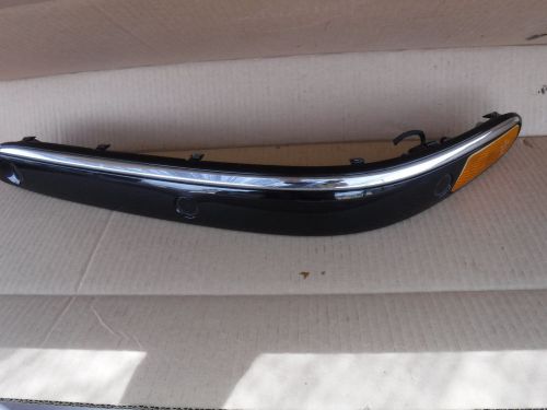 00-02 mercedes w220 s500 front left driver side bumper molding w/sensors oem