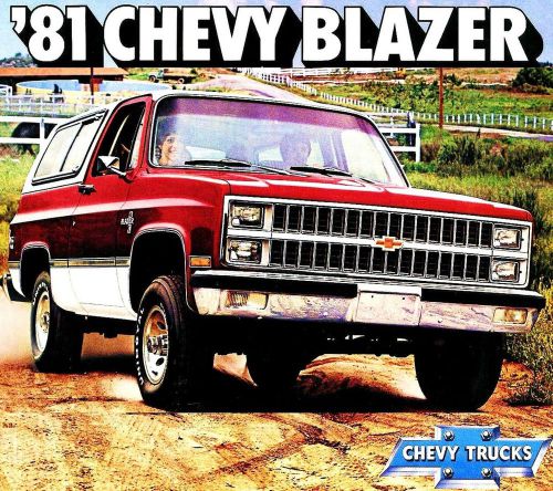 1981 chevy blazer brochure -blazer c10-k10 4x4-chevrolet blazer