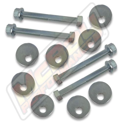 Front adjustable alignment camber caster cam bolt kit 2005-2011 dodge dakota 4x4