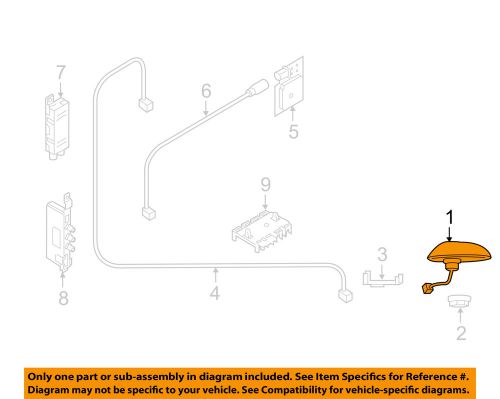 Porsche oem 15-16 cayenne-antenna 7pp035507j