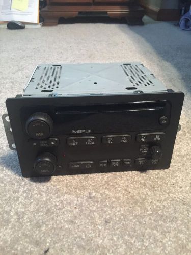 Chevy colorado gmc canyon isuzu i-350 i-280 factory radio