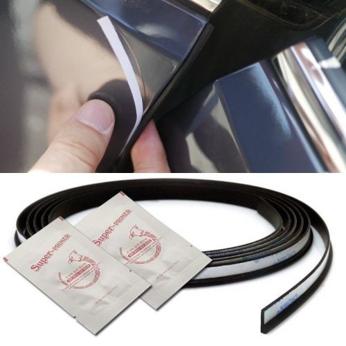 Noise protection soundroof rubber strip sill trim moding 78inch for all vehicle