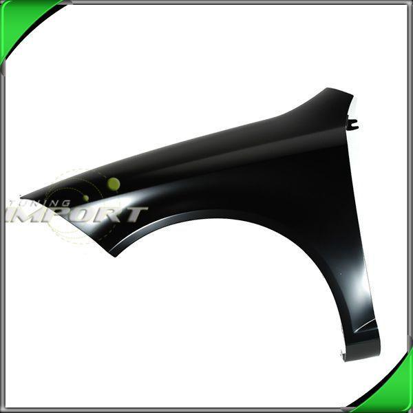 2005-2009 chevrolet cobalt left front fender primed black steel replacement capa