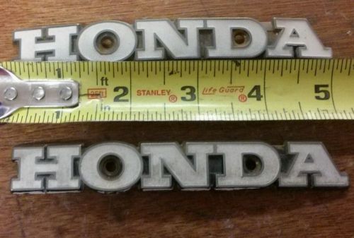 New genuine honda gas fuel tank emblems 71-75 cb500 k cb550, 69-71 cb750 k #a16