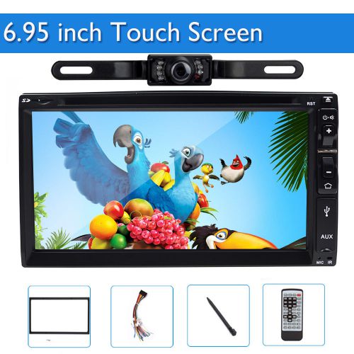 Rearview camera+no gps 7&#039;&#039; car stereo dvd player ipod audio/video mp3/mp4 bt swc