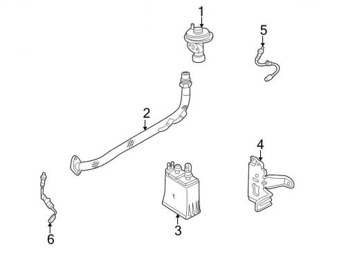 Ford oem egr valve 7l8z9d475aa image 1