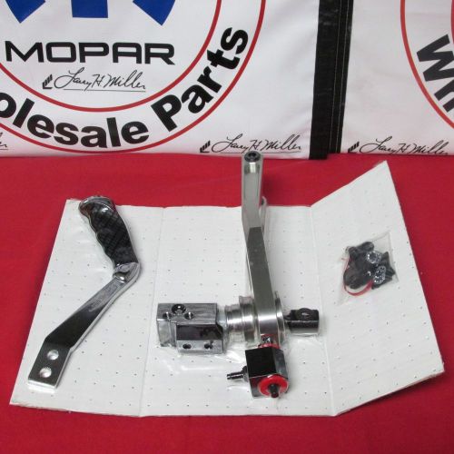 Dodge challenger pistol grip mopar speed shifter assembly, oem mopar