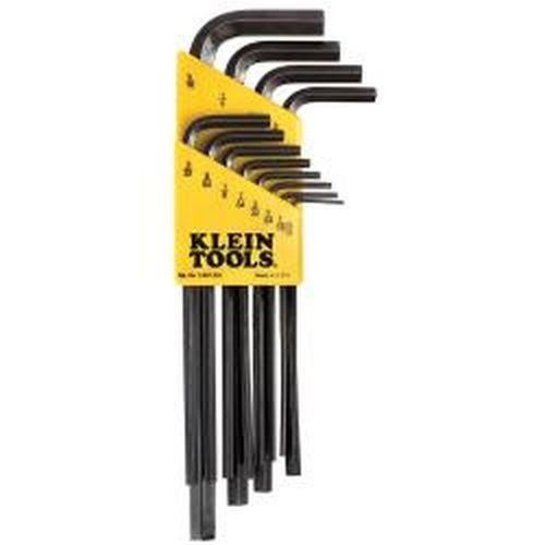 Klein tools llk12 12-piece l-style hex-key caddy set-inch