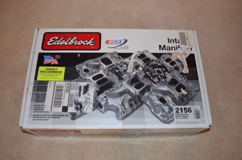 Pontiac intake manifold edelbrock performer