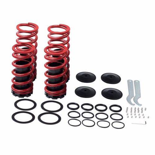 New coilovers springs lowering red spring coil over with scale for accord 98-02