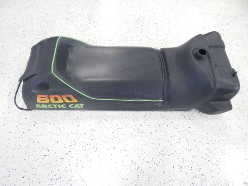 Arctic cat snowmobile 1996 zrt 600 black seat/gas tank 0718-454