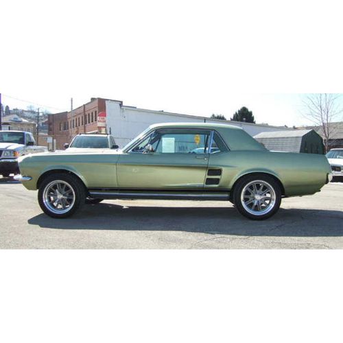 Mustang side stripe decal kit black gt 1967