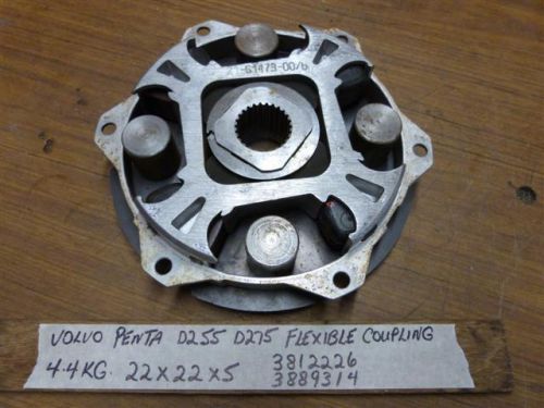 Volvo penta d2-55 d2-75 flexible coupling transmission coupler damper 3812226