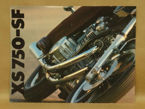 1979 yamaha xs750-se 750 special motorcycle brochure -xs 750 se-yamaha-xs750se