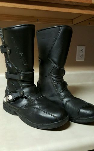 Cortech accelerator xc adventure dual sport motorcycle boots-see sizes-black