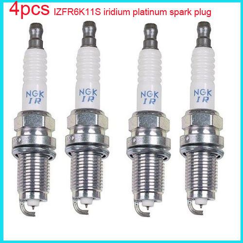 4pcs/lot izfr6k-11s 5266 izfr6k11s iridium platinum spark plug for honda civic