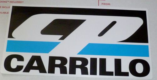 New carillo cp decal bumper sticker