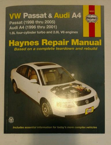 Haynes vw passat audi a4 manual 96023