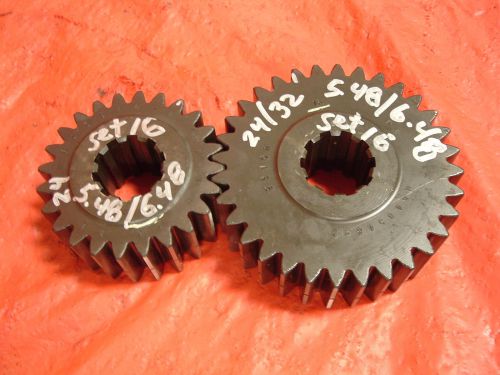 Quick change gear set 16 5.49 / 6.48 quarter master winters 10 spline chester