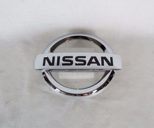 Nissan altima grille emblem 07-12 new oem chrome grill badge sign symbol logo