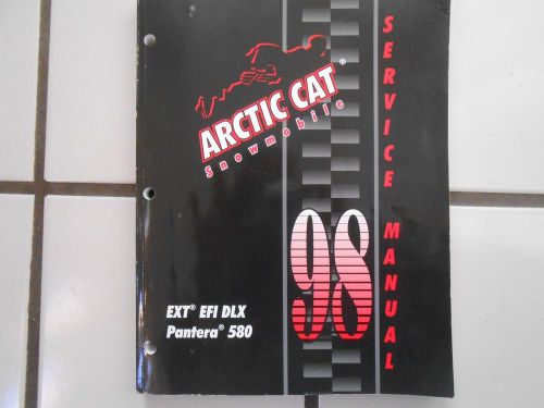 Arctic cat service manual 1998 ext efi/ pantera