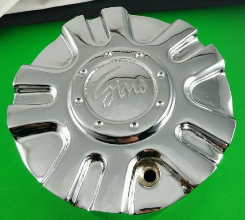 Gino  center cap   #729l170b chrome wheels center cap  ( aluminum )