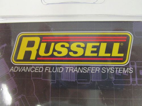 Russell stainless steel brake hose kit 87-93 mustang pn:693010