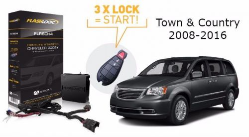 Flashlogic add-on remote start for chrysler town &amp; country 2008-2016
