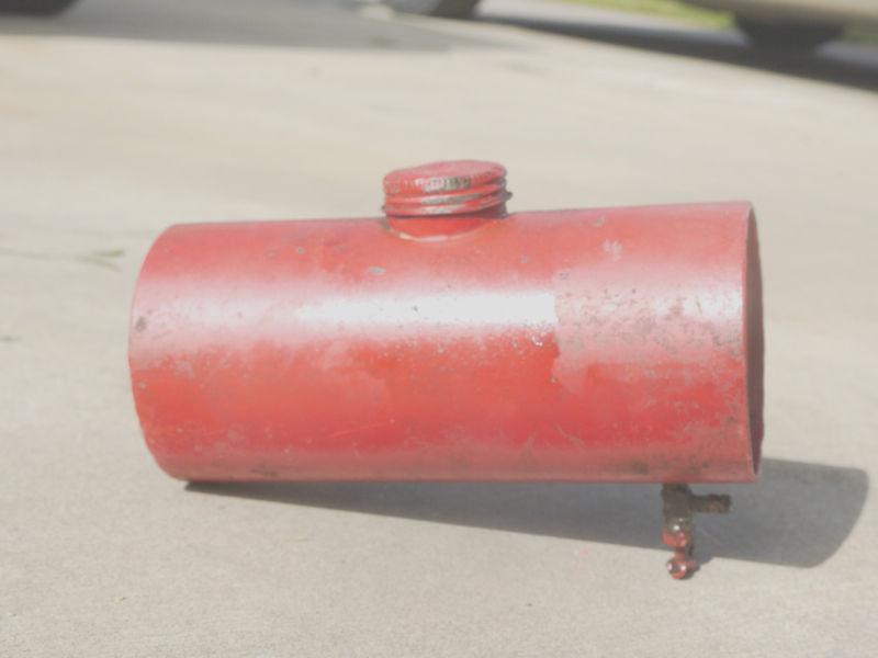 Vintage round  wisconsin gas tank