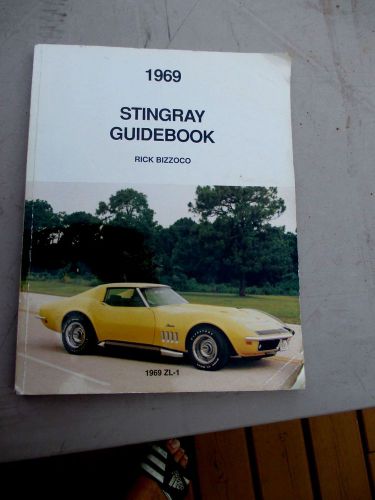 1969  corvette stingray guidebook by rick bizzoco 427 350 sting ray