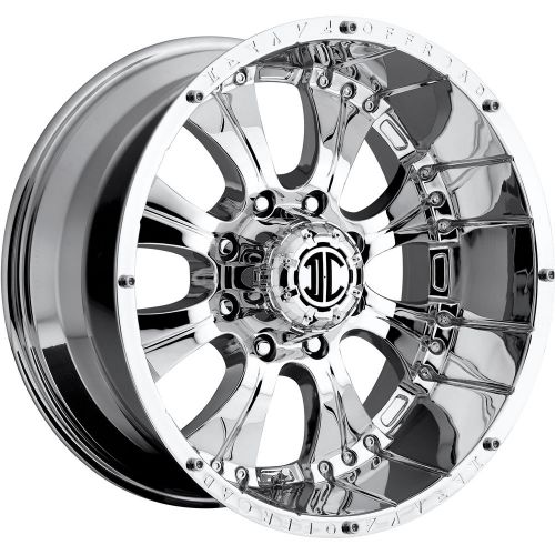 18x9 chrome xtreme nx-1 8x6.5 -12 rims free passer ct404 33x12.5x18 tires