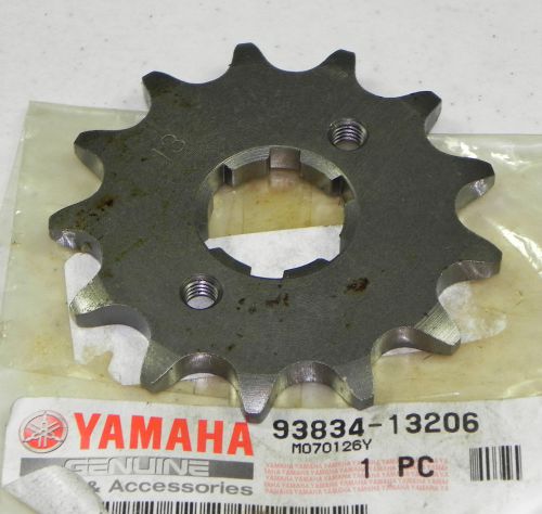 Yamaha 13t front sprocket for it490 yz250 yz490 ytz250 ty350 yfz350 yfm350x ....