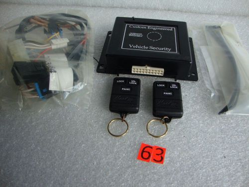 Gm suburban/crew cap truck security system