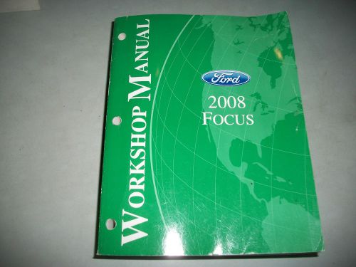 Official 2008 ford focus work shop manual clean cmystor4more