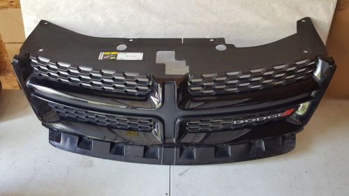 2011 2012 2013 2014 dodge avenger grille 680819922aa black/black oem tapl2136