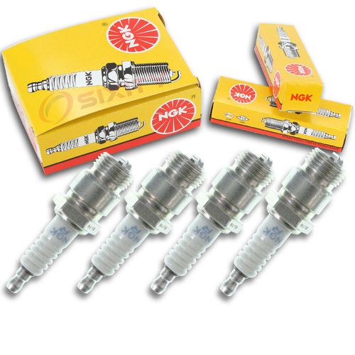 4pcs 83-87 indmar 5.8l v8 ngk standard spark plugs ford 351 cid kit set hf