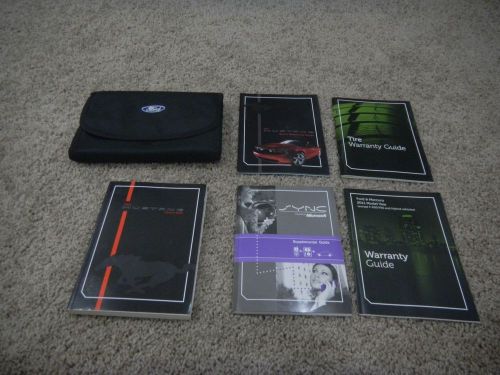 2011 ford mustang owners manual set with free shipping