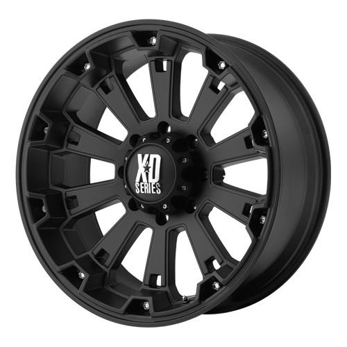 18x9 kmc xd misfit black wheel/rim(s) 8x165.1 8-165.1 8x6.5 18-9