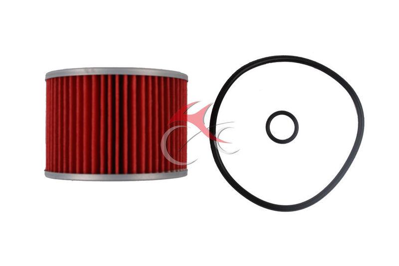 Oil filter red for honda cb350 cb400f cb500 cb550 cb650 cb1000 cb750 cb1100f new