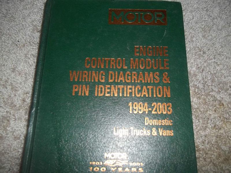 Motor ecm wiring diagrams & pin identification domestic light truck&van 1994-03