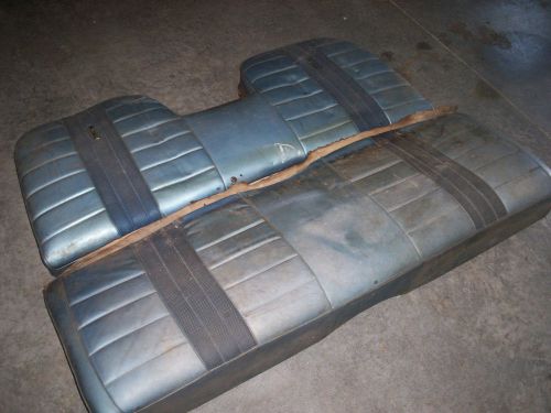 1966 ford galaxie 500 xl 7 litre rear seat back solid mercury