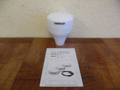 Simrad gs25 nmea2000 micro-c gps antenna &lt;1year old - great shape - tested