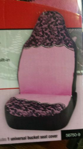Bell automotive 22-1-56750-9 floral lace pink universal bucket seat cover
