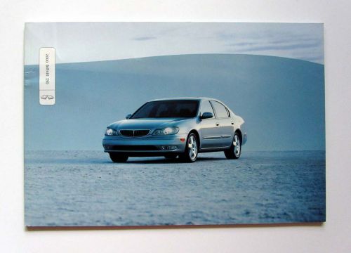 Dealer advertising brochure 2000 infiniti i30