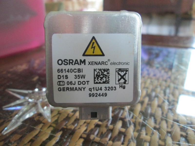 Osram bulb 66140cbi used d1s 35w genuine oem! tested, mint!