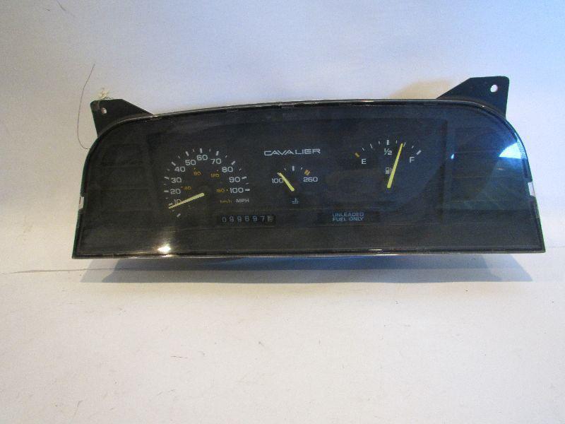 93 94 cavalier speedometer without tach cluster