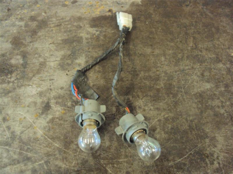 1990 kawasaki ninja ex500 ex 500 tail light bubls harness