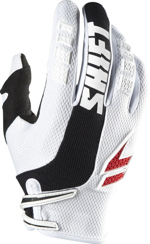 Shift strike glory white glove  motocross dirtbike atv mx 2014 gloves